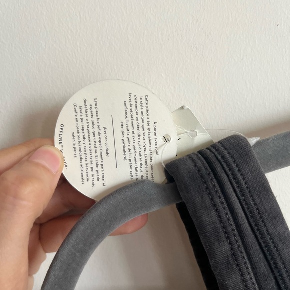 NWT Aerie Off/INE Activerwear Cropped bra - Picture 6 of 7